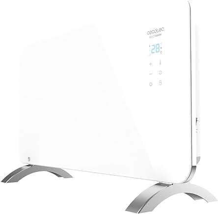 Radiador eléctrico Cecotec Ready Warm 6700 Crystal Connection: bajo consumo y control wifi.