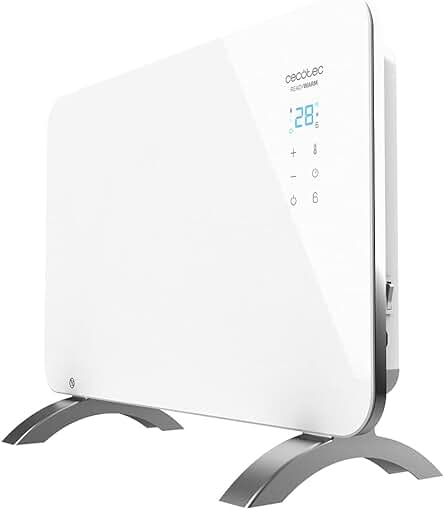 Radiador eléctrico de bajo consumo Cecotec Ready Warm 6650 Crystal Connection con Wifi.