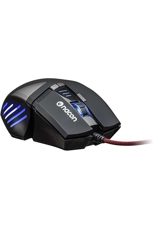 Ratón Gaming Nacon GM-300 con Sensor Óptico de 8 Botones y Rango de DPI de 500 a 2800