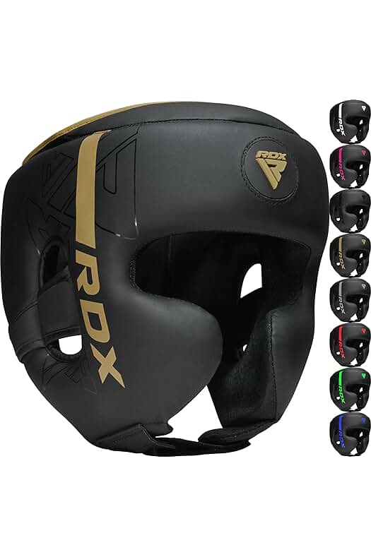 RDX Cascos Boxeo Helmet MMA: Protección de Cabeza para Artes Marciales Mixtas y Boxeo.