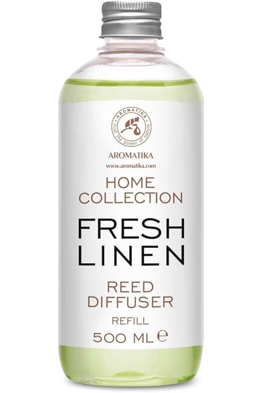 Recambio de Difusor Ropa Limpia 500ml - Fragancia Fresca para Ambientador de Habitación.