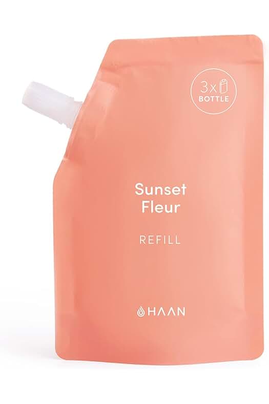 Recarga de Gel Hidroalcohólico con Aloe Vera - Aroma Sunset Fleur - Spray 100ml