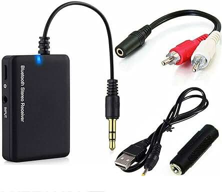 Receptor Bluetooth 2 en 1: Disfruta del Audio Inalámbrico de Alta Calidad.