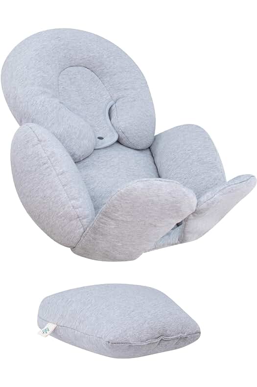 Reductor Antialérgico Universal para Bebés de Algodón 100% - JYOKO Kids (Grey Stone, 3 Piezas)