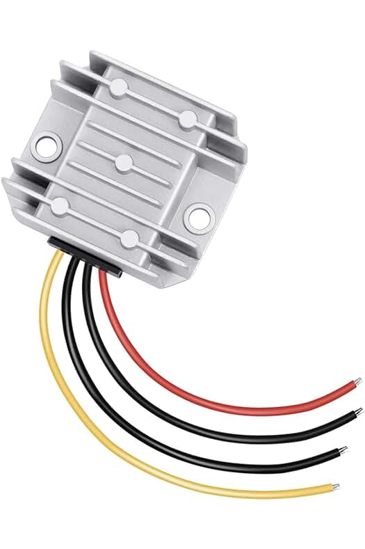 Regulador convertidor DC de 12V a 24V para sistemas solares y vehículos - Greluma 1Pc.