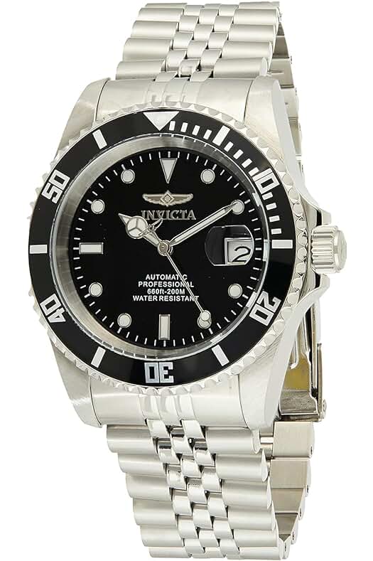 Reloj automático INVICTA Pro Diver para hombre de acero inoxidable de 42 mm