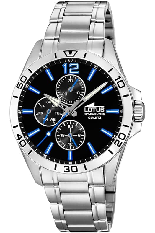 Reloj Automático LOTUS para Unisex Adulto con Correa de Acero Inoxidable - Modelo 18812/4