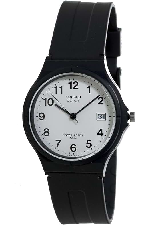 Reloj Casio Analógico Negro: SMIORAS MW-59-7BVDF, el complemento perfecto para tu estilo.