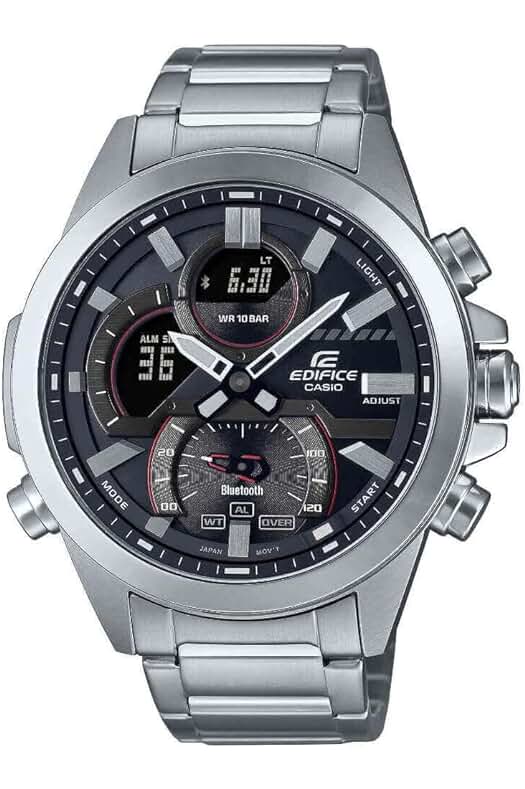 Reloj Casio ECB-30D-1AEF: Elegancia y precisión en un diseño analógico sofisticado.