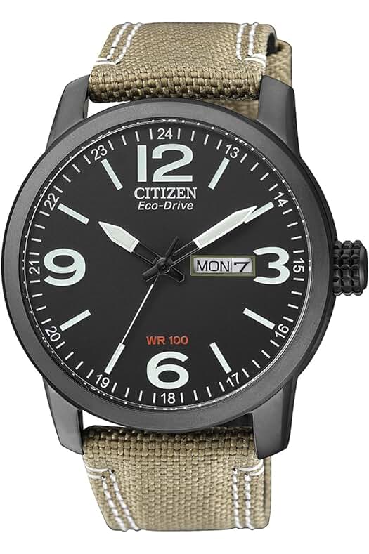 Reloj Citizen para hombres, analógico y elegante.