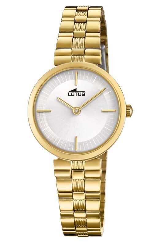Reloj Clásico de Mujer con Correa de Acero Inoxidable - Lotus Watches 18543/1