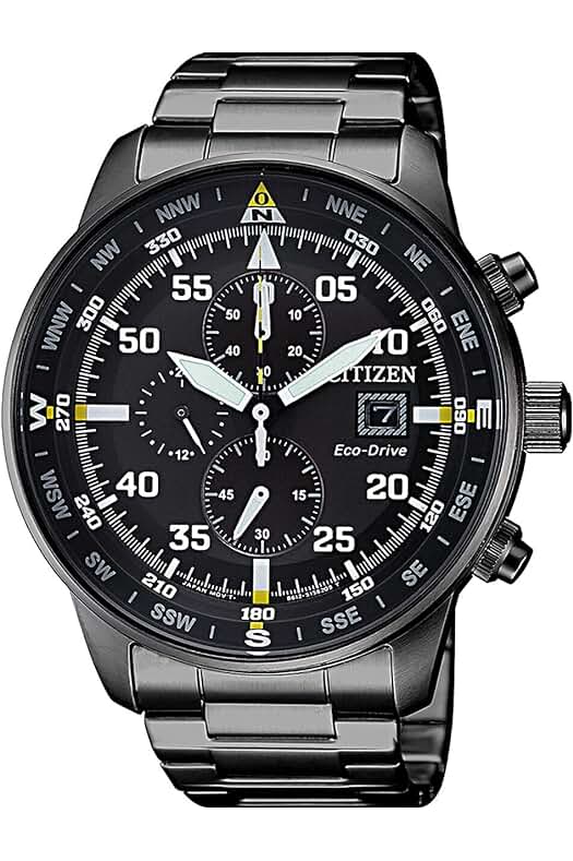 Reloj Cronógrafo Citizen para Hombre de Cuarzo con Correa de Acero Inoxidable CA0695-84E