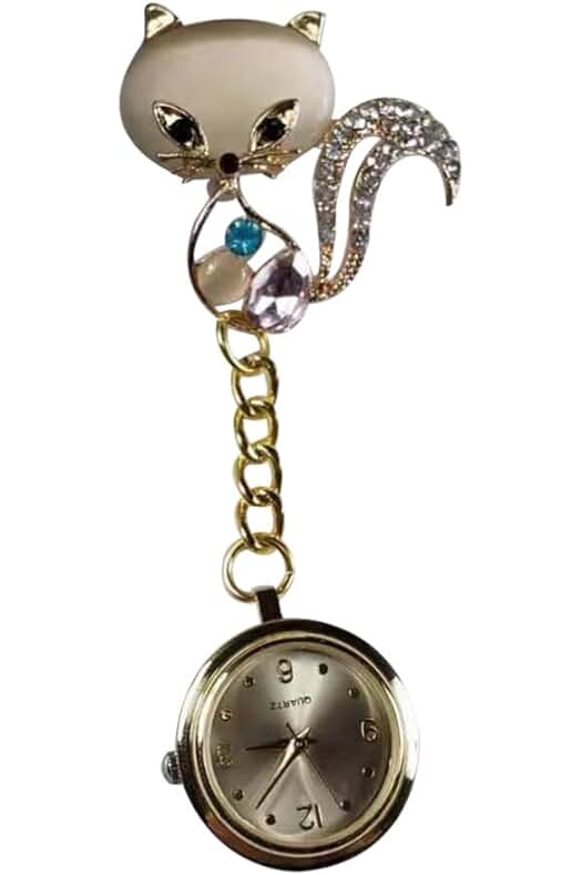 Reloj de Bolsillo con Estilo para Enfermeras y Doctores - Totority Enfermeras Fob Reloj