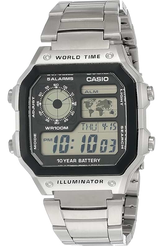 Reloj de cuarzo para hombre Casio - Elegancia y precisión en tu muñeca.