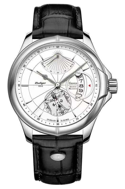 Reloj de cuero casual para hombre: elegancia y estilo en tu muñeca.