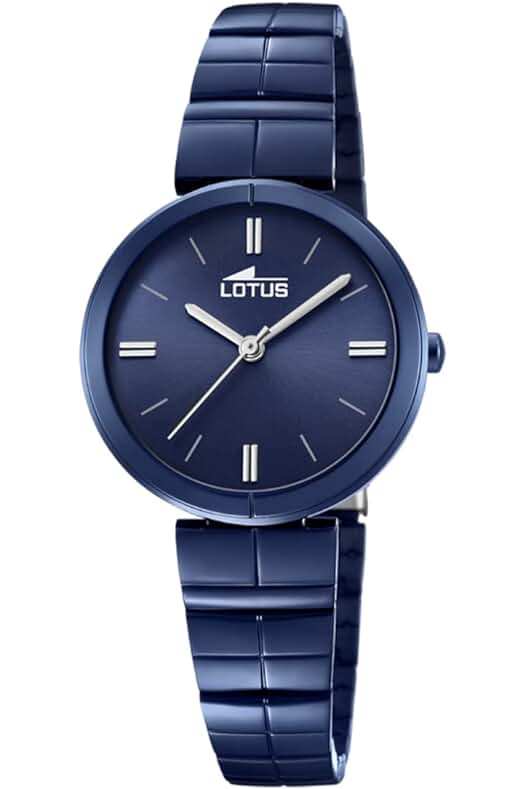 Reloj de Mujer LOTUS 18432/1 - Caja y Correa de Acero Inoxidable Azul - Outlet