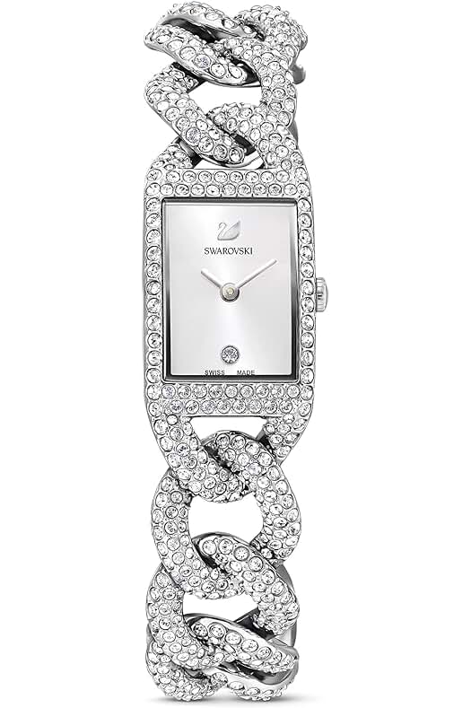 Reloj de mujer Swarovski: Elegancia y estilo con cristales transparentes de la colección Cocktail.