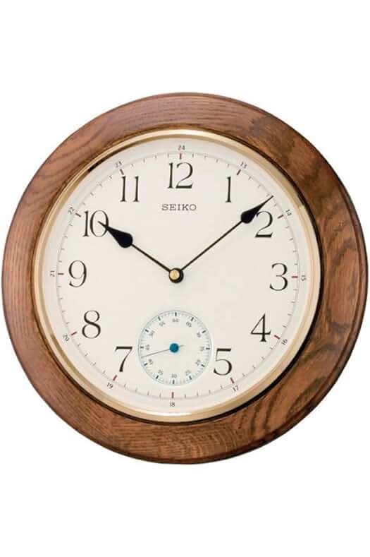 Reloj de pared analógico Seiko QXA432B: estilo y precisión en tu hogar.