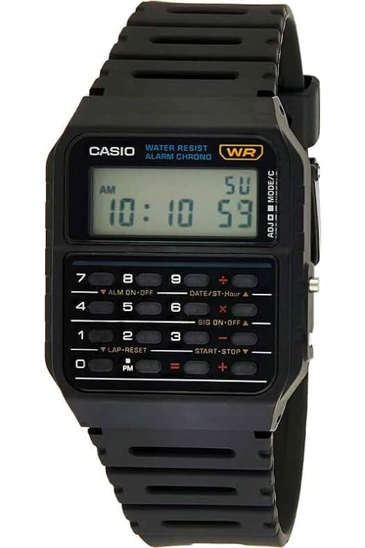 Reloj de Pulsera Casio CA-53W-1Z: El complemento perfecto para hombres con estilo.