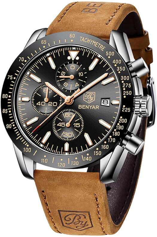 Reloj de Pulsera para Hombre: Elegante, Impermeable y Luminoso - Regalo Perfecto