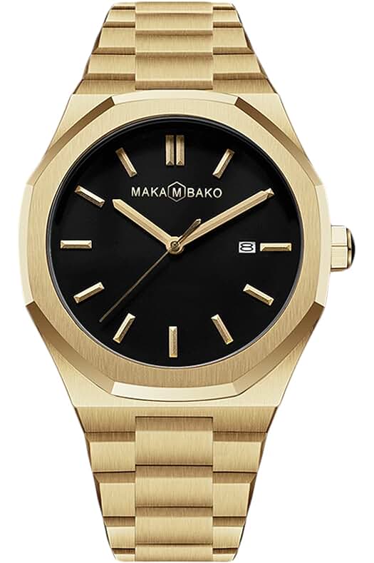 Reloj de Pulsera para Hombre Impermeable de Cuarzo con Correa de Acero Inoxidable