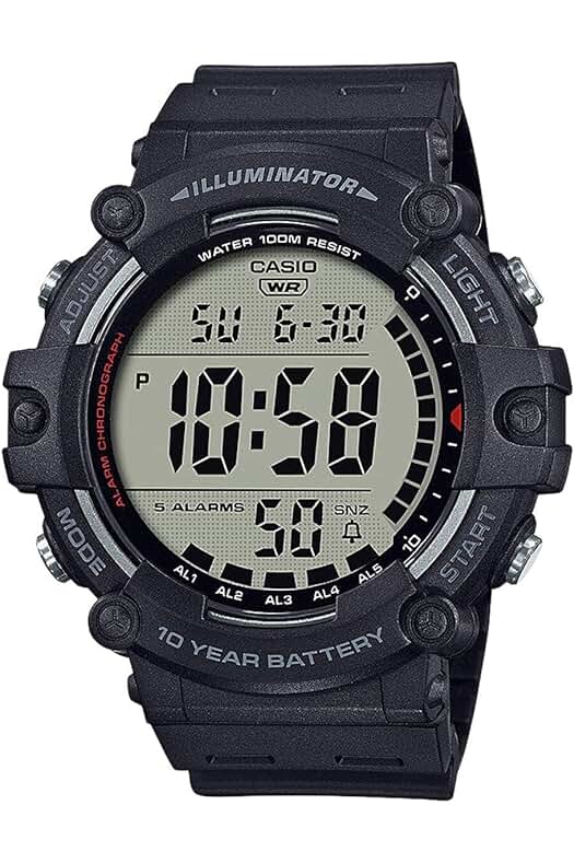 Reloj digital Casio AE-1500WH-1AVEF para hombre: estilo y funcionalidad en un solo accesorio.