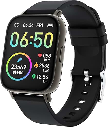 Reloj Inteligente 1.69 con Monitor de Actividad y Pulsómetro para Hombres y Mujeres