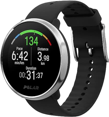 Reloj Inteligente de Fitness Polar Ignite con GPS Integrado, Smartwatch y Sensor de Pulso óptico.
