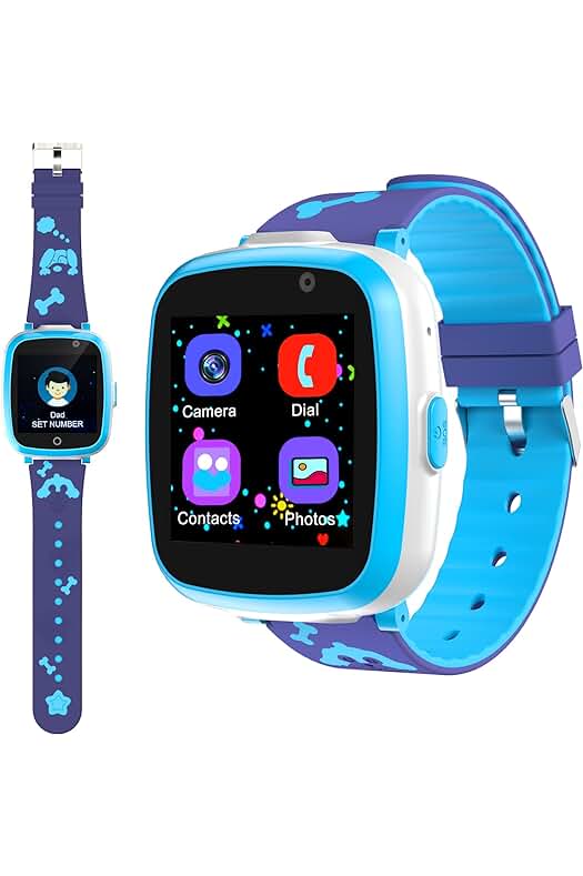 Reloj Inteligente para Niños con Llamadas, Chat de Voz, SOS y Control Parental.
