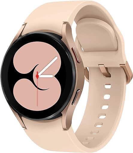 Reloj inteligente Samsung Galaxy Watch4 - Control de salud, seguimiento deportivo, batería duradera - Dorado Rosa