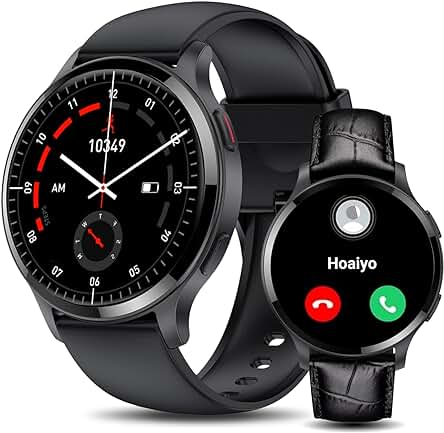 Reloj inteligente táctil para hombre con llamadas, seguimiento de salud y resistencia al agua IP68.