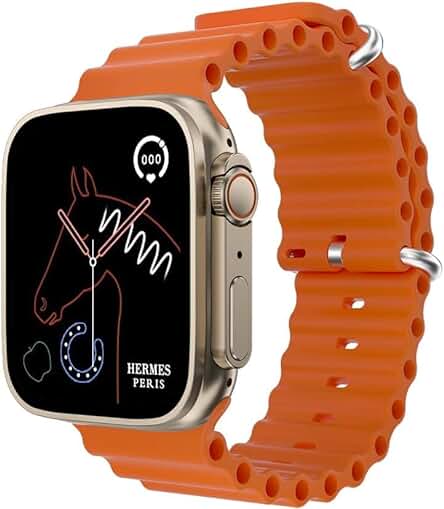 Reloj inteligente Ultra: disfruta de llamadas Bluetooth, notificaciones de Whatsapp y seguimiento de actividad