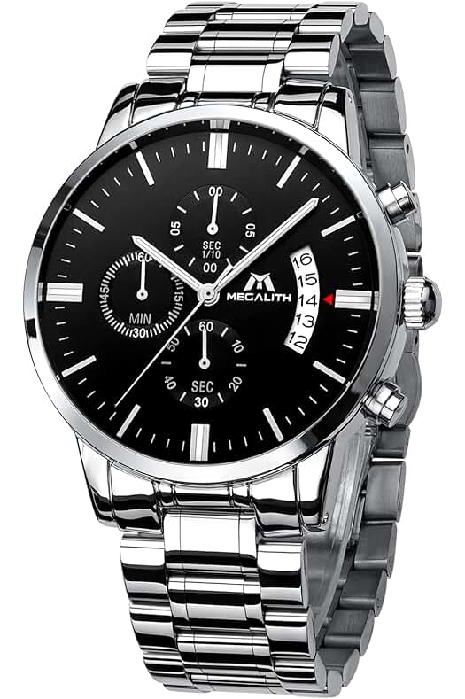 Reloj Militar de Diseño Elegante para Hombre con Cronógrafo Impermeable - MEGALITH