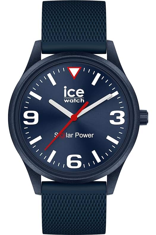 Reloj Solar ICE-WATCH ICE Power Casual Azul para Hombre, Correa de Silicona - Modelo 020605.
