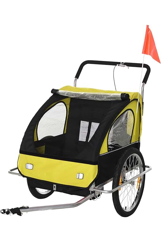 Remolque de bicicleta para niños: la mejor opción para pasear y correr con seguridad.
