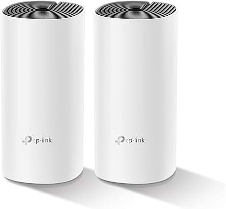 Repetidor Mesh Wi-Fi TP-Link Deco E4 (2-Pack) - AC1200: Cobertura potente para tu hogar