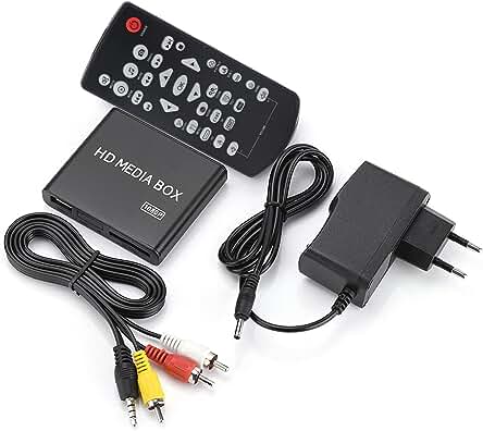 Reproductor multimedia Full HD con soporte para múltiples formatos de archivos.