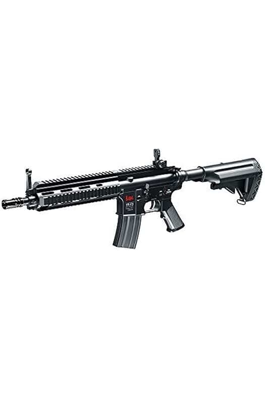 Rifle de Airsoft HK 416C Semi-Auto, Unisex-Adulto, Negro, 6 mm - ¡Potencia y precisión garantizadas!