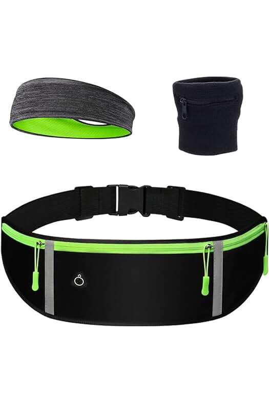 Riñonera Running Ajustable EVIL NOAH - Cinturón Impermeable para Deportes al Aire Libre
