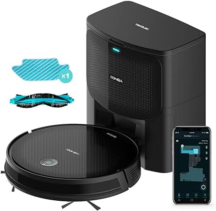 Robot Aspirador Conga 2299 Ultra Home Genesis: Potente, Autovaciado, Tecnología Giroscópica y Control por App