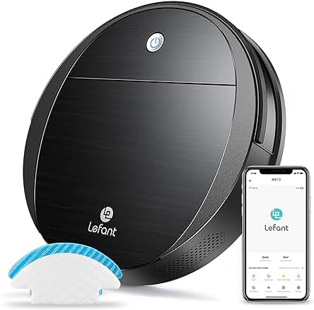 Robot Aspirador LEFANT 3 en 1 con 2200Pa de potencia y control por voz