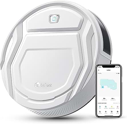 Robot Aspirador LEFANT M210 - Potente, Autocargable, Silencioso y con Control por App/Alexa
