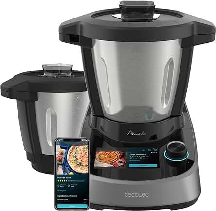 Robot de Cocina Cecotec Mambo Touch con Pantalla Táctil y Recetario Integrado.