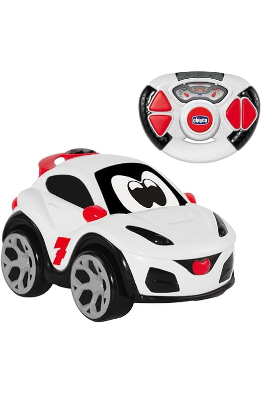Rocket Crossover RC: Divertido coche teledirigido para niños con volante ergonómico y ruedas grandes