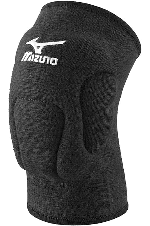 Rodillera Mizuno Vs1 para protección y soporte en actividades deportivas de alto impacto.