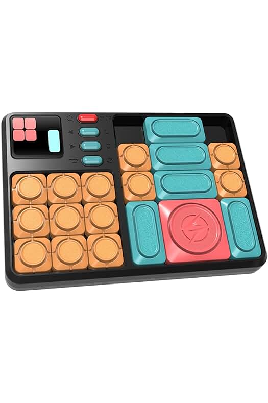 Rompecabezas Deslizante Magnético: Juego de Pensamiento y Diversión para Adultos y Niños.