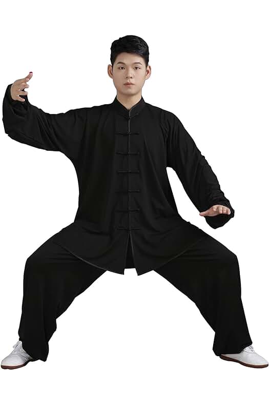 Ropa de Artes Marciales Unisex | Traje Tradicional Chino para Tai Chi y Kung Fu