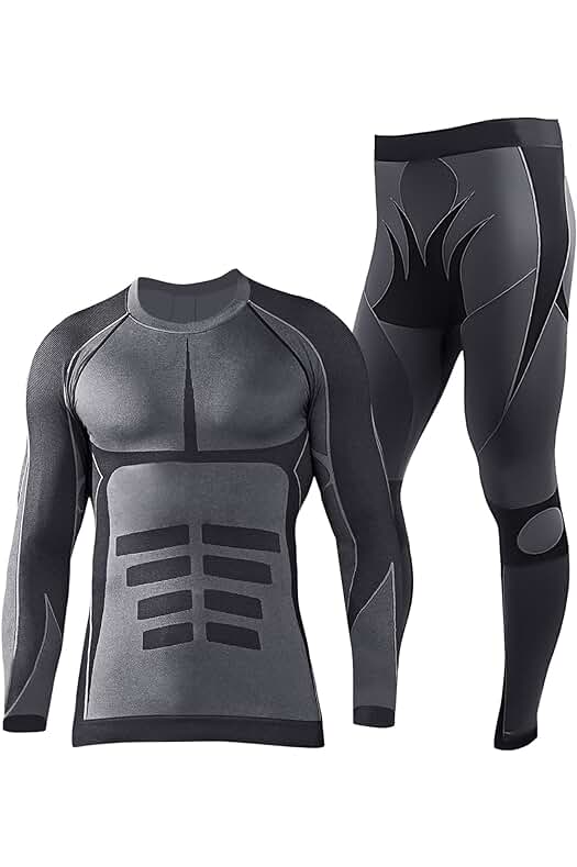 Ropa interior térmica para hombres: Mantén el calor y la comodidad en invierno.