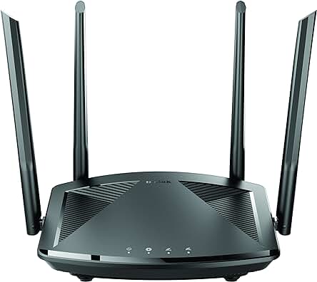 Router Gaming Wi-Fi 6 D-Link DIR-X1550: Velocidad AX1500 Mbps y Control por Voz