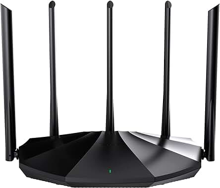 Router WiFi 6 Tenda AX1500: Doble Banda, Control Parental, Antenas Potentes y Velocidad Gigabit